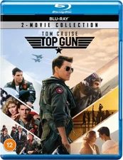 TOP GUN 1 & 2 [Blu-ray] (1986-2022) 2-Movie Set Maverick Tom Cruise  Collection