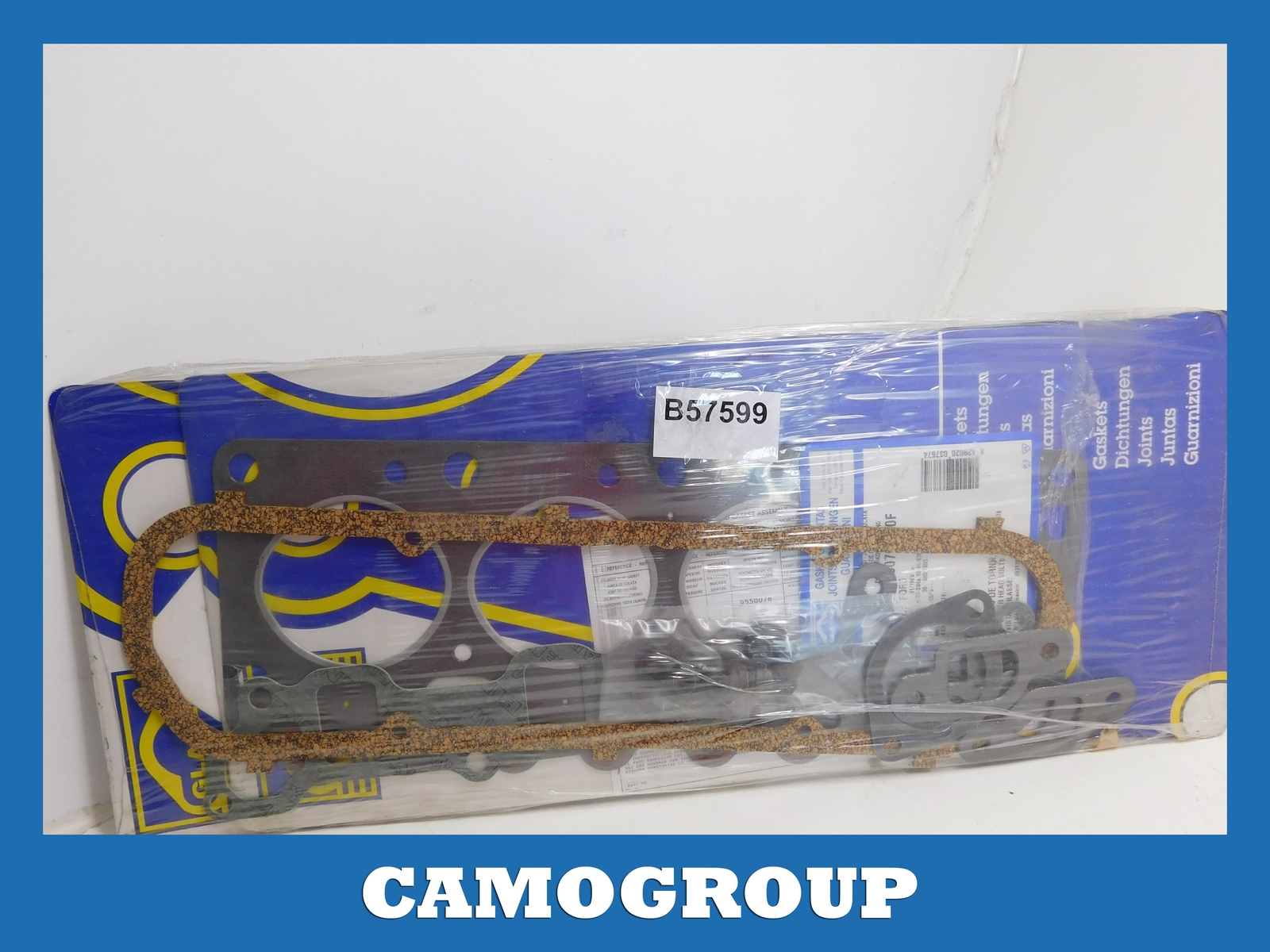 GUARNIZIONI MOTORE ENGINE GASKETS GLASER PER FORD FIESTA ESCORT D31450 80F 00