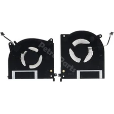 5v CPU & GPU Cooling Fan for Dell Alienware M15 R2 N18E 0X9FRW DFSCK324162A2P