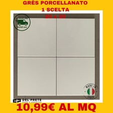 PIASTRELLE BIANCO da RIVESTIMENTO PAVIMENTO INTERNO 20x20cm 1 scelta GRES 1,2mq