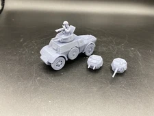 28mm, 1/56, 3D Printed, WW2, Italian Auto- Belinda 40-41, Bolt Action