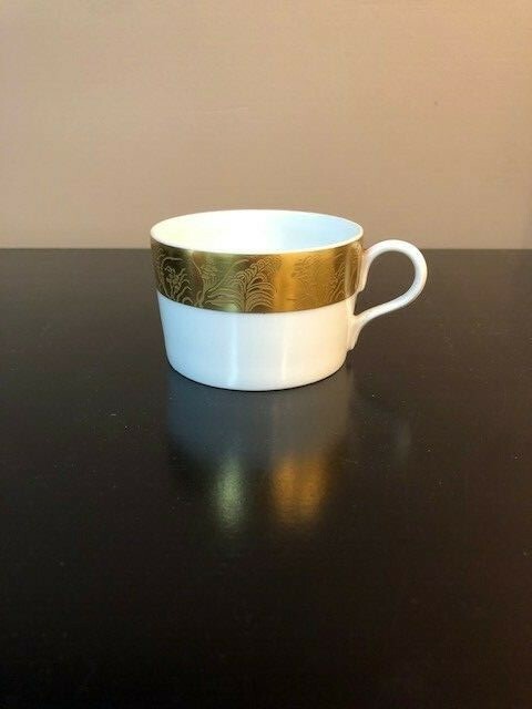 Jean Louis Coquet Khazard Gold Tea Cup. New.