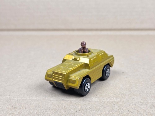 Matchbox Lesney Rola Matics Rolamatics 28 Stoat Späher Militär Spähwagen panzer - Bild 9 von 13