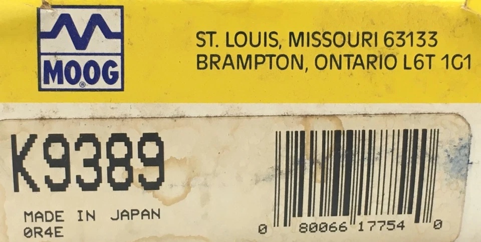 Rótula de suspensión Moog K9389 NOS Foto 3 de 3