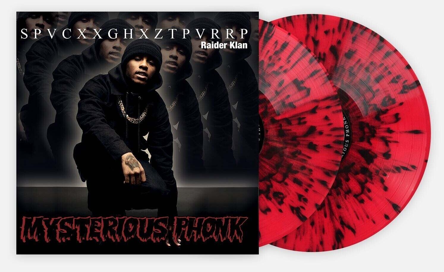 SpaceGhostPurrp Mysterious Phonk SPVCXXGHXZTPVRRP Red Black Splatter Vinyl  # 317