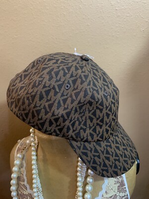 Michael Kors Signature Logo Brown Baseball Cap - NWT | eBay display picture 2
