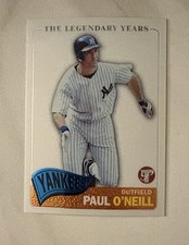 2005 Topps Pristine Legends #48 Paul O'Neill New York Yankees MLB Baseball Card