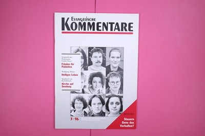 153186 EVANGELISCHE KOMMENTARE EVKOMM ; Monatsschrift zum Zeitgeschehen in