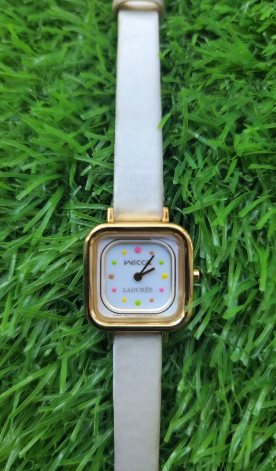 CITIZEN wicca × LADUREE solar Watch Limited White… - image 12