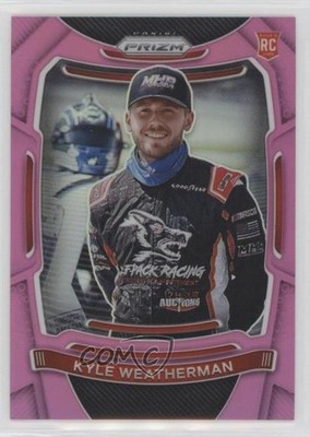 2021 Panini Prizm Pink Prizm 28/50 Kyle Weatherman #3 Rookie RC bn5