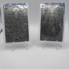 Lot Of Two 0.5oz .999 Silver Cards Evil Elves And Jack Frost BHBhits 1oz Silver!