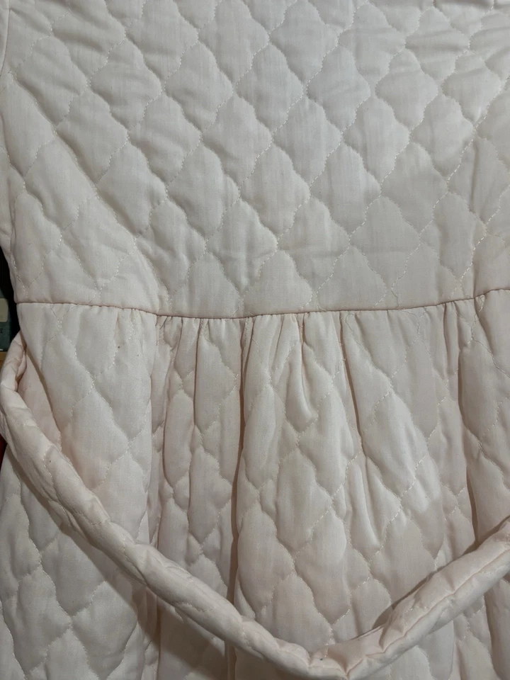 Roupão acolchoado SEARS AT HOME WEAR vintage pequeno 10-12 anos 1960 - Imagem 4 de 4