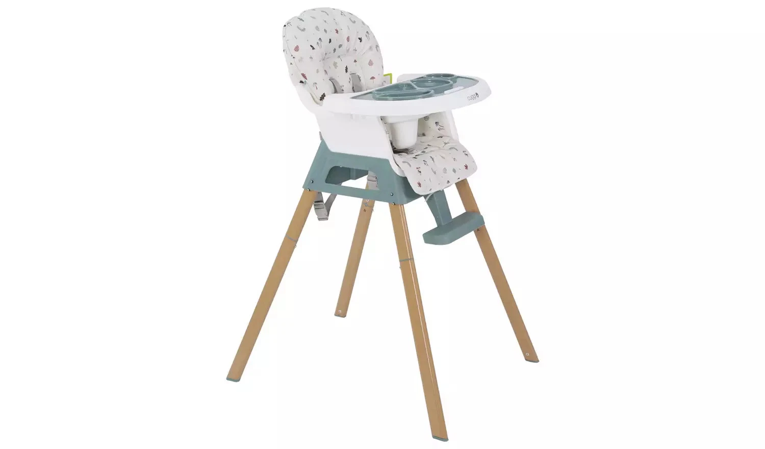 Cuggl Multi Function Highchair - Woodland (OPENED BOX TESTED)