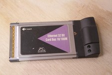 4 MIX BRAND NOTEBOOK CardBus 10/100 Ethernet LAN Adapter AND WIRELES CARD