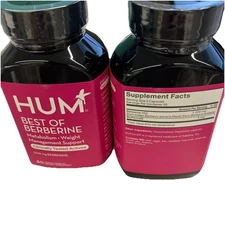 Hum Nutrition Best Of Berberine, 2 Count