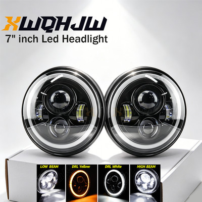 7'' inch LED Headlights Hi/Low Beam For 1953-1977 Fords F100 F250 F350 Pickup