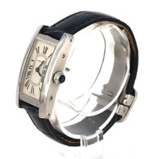 Cartier Tank American SM WSTA0016 SS Quartz from JAPAN 2