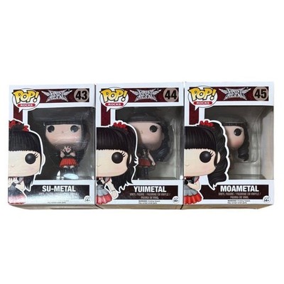 Купить babymetal funko pop rocks set of 3 43 su 44 yui 45 moa