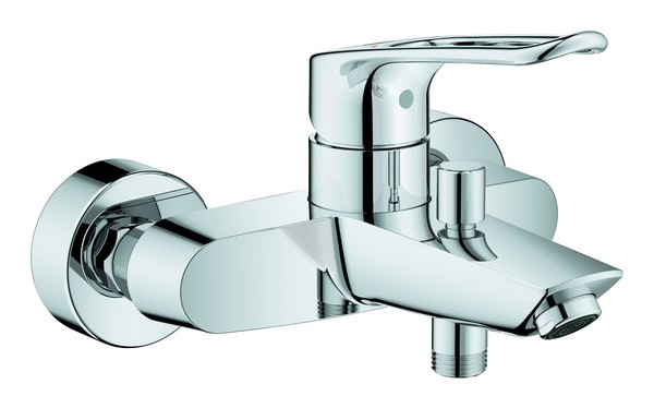 Grohe Eurosmart Einhand-Wannenbatterie Offener Hebel - Chrom - 25241003-image