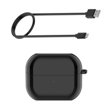 Earphones Charging Box Black For Samsung Galaxy Buds3 Pro SM-R630 Headset