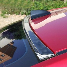 Universal Carbon Fiber Rear Spoiler Wing Sunroof Window Tail Lip Trim Sticker Universal Carbon Fiber Rear Spoiler Wing Sunroof Window Tail Lip Trim Sticker