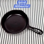 Vintage Cast Iron Skillet, #3 WAGNER WARE (Unmarked) (c. 1960s) ~ RESTORED!
