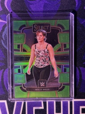 2024 Panini Select WWE Molly Holly Neon Green Concourse #59/75