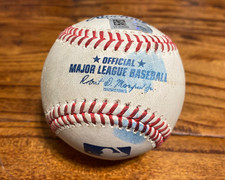 Reds vs Giants Game Used Baseball 6/24/2022 Alex Cobb to Tommy Pham Hit Foul