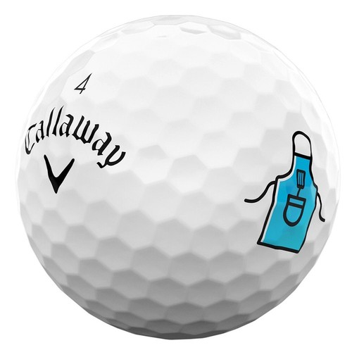 New Callaway Supersoft Grill Master Golf Balls [12-Ball] 1-Dozen White - Picture 4 of 5