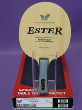Butterfly ESTER Medium Fast seltenes Tischtennisholz Tischtennis Holz konkav 70g