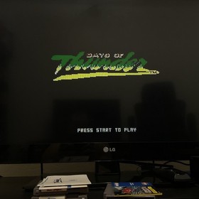 Days of Thunder Nintendo Entertainment System NES aut&eacute;ntico manual de instrucciones