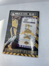 2021-22 NBA Hoops Lebron James Insert Frequent Flyers