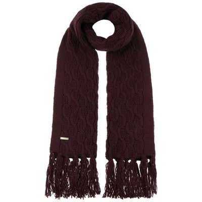 SEEBERGER Vesina Strickschal Fransenschal Damenschal Winterschal