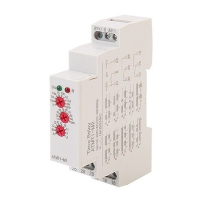 Space Saving Time Relaying for Building Automation and Controlled Systems