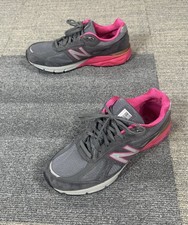 New Balance 990v4 W990GP4 Running Shoes Gray Pink Made in USA Women 13B Men 11.5
