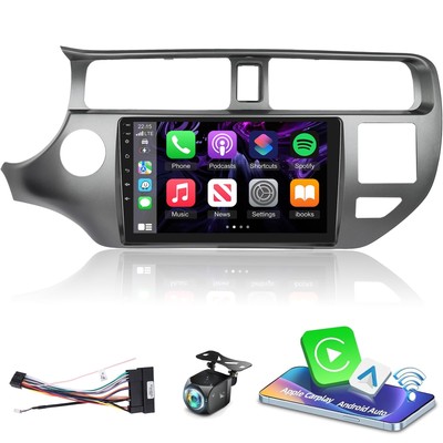 [2+64G] Car Stereo for Kia Rio 2011 2012 2013 2014 - Wireless Carplay & Andro...