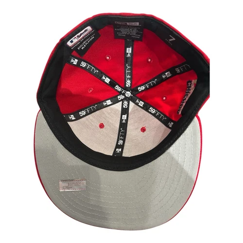 Men's New Era Red Chicago White Sox 2023 Fourth of July 59FIFTY Fitted Hat - Picture 6 of 6