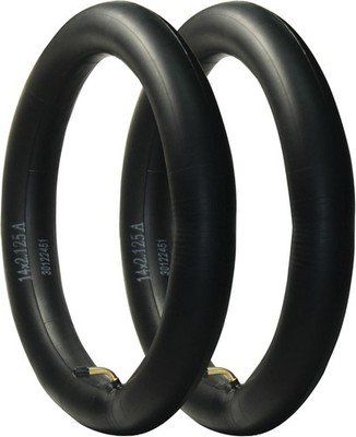 2 Pack 14x2.125 Bike Tube with Bent Valve for El