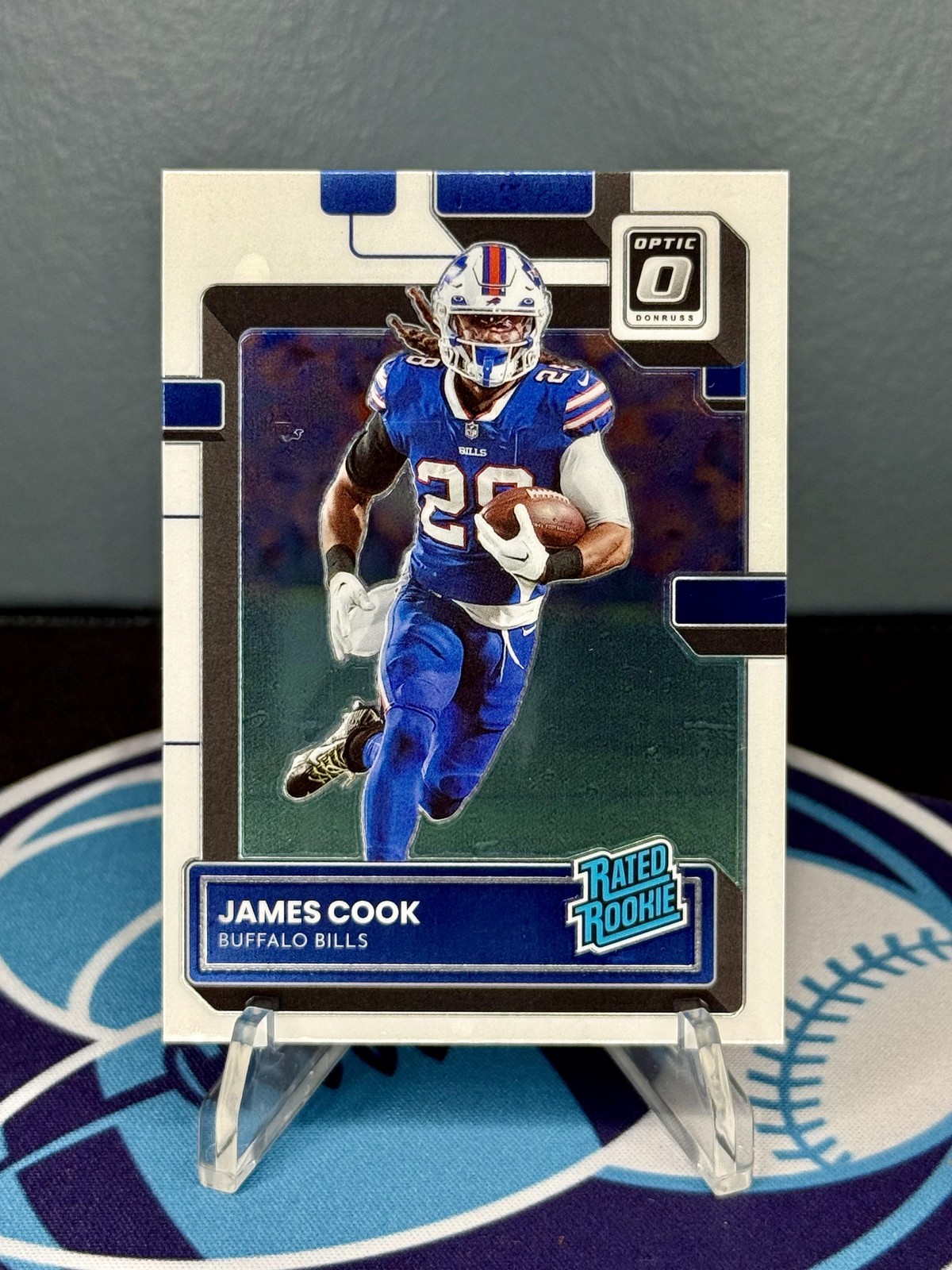 2022 Donruss Optic #215 James Cook RC - Buffalo Bills