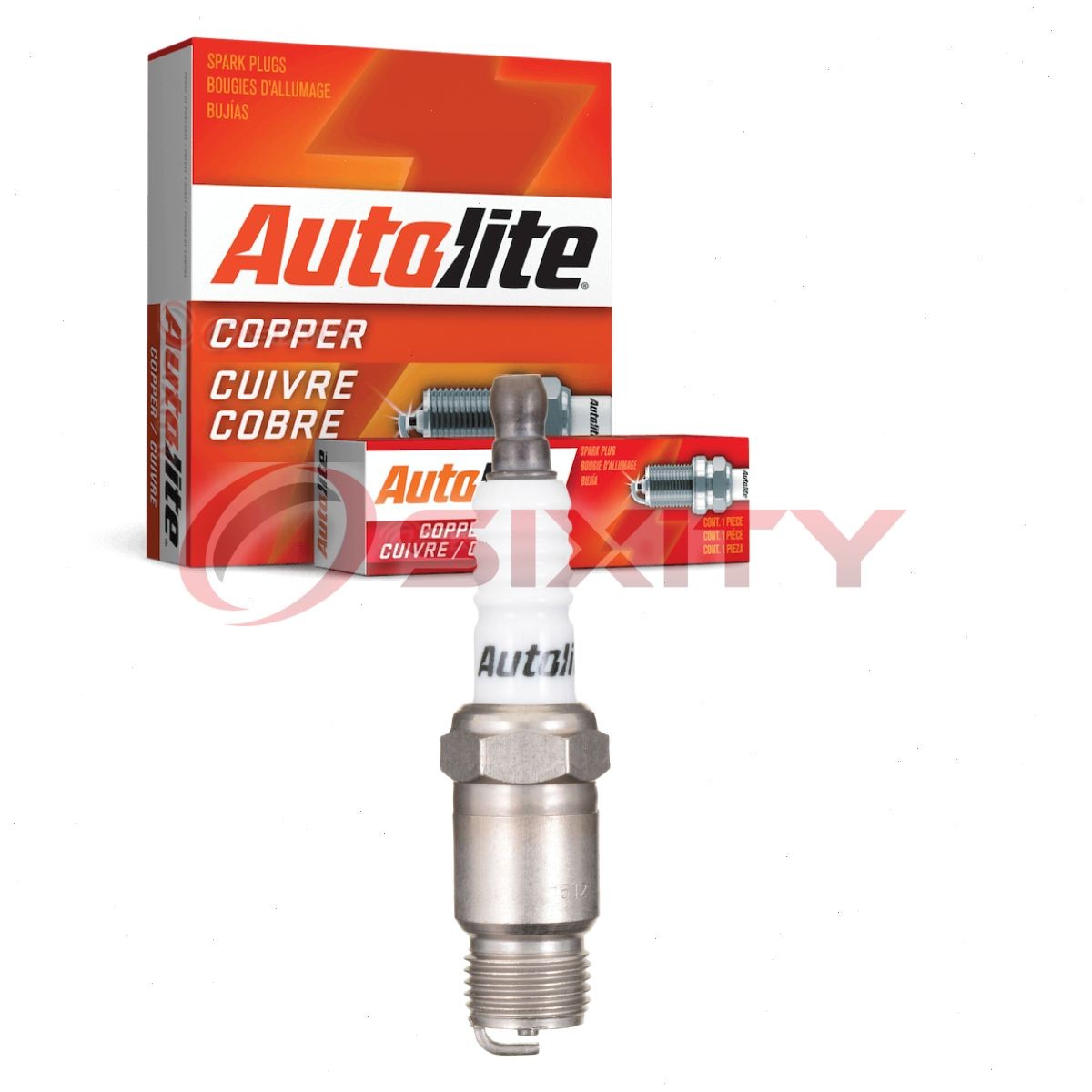 Autolite Copper Core 144 Spark Plug for W9AO CR42T AF3 708 7052 5038 121 ku