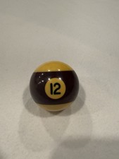 Stripe Purple 12 Replacement Billiard Pool Ball Regulation Size Dark purple