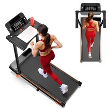 Walking Pad Treadmill with Desk, 12 Incline Treadmills, 350lb Capacity, 3.5HP
