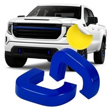 Tow Hook Cover Compatible with GMC Sierra 1500 2019, 2020, 2021, 2022, Blue