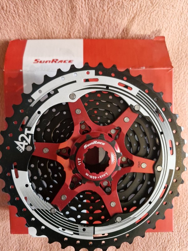 Sunrace Mountain Bike Cassette MX3 10 Speed 11-42T
