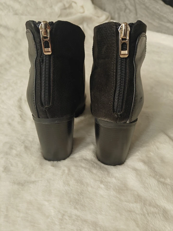 Call It Spring Women's Ankle Boots Heeled Bootie Pointed Toe Block Heel Zip 6.5 - Image 3 of 4