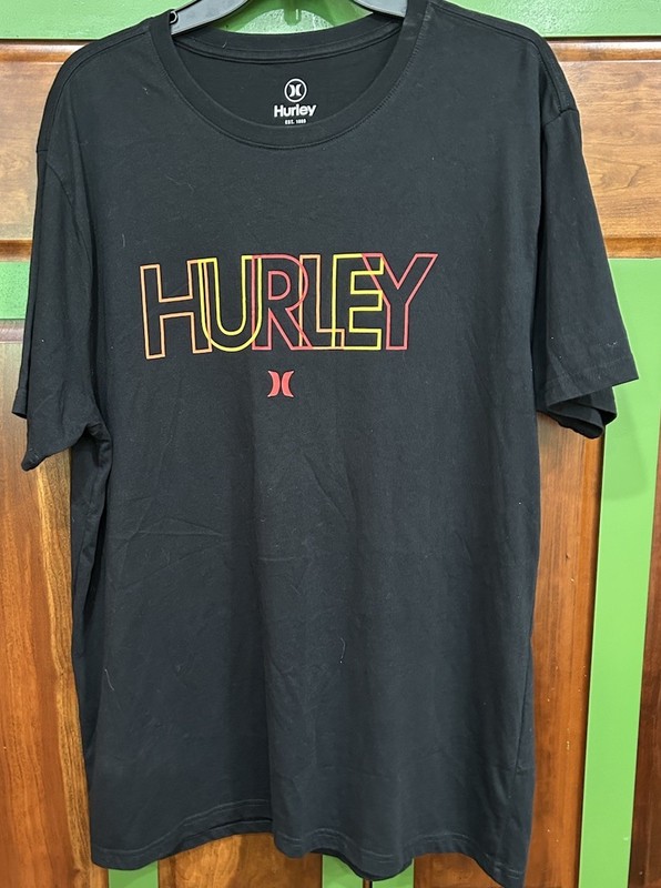 Mens XXL Hurley Black T-shirt