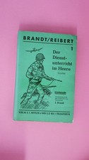 209938 Jürgen Brandt DER DIENSTUNTERRICHT IM HEERE 1