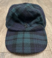 Polo Ralph Lauren Tartan Wool Blend Hat Cap L...