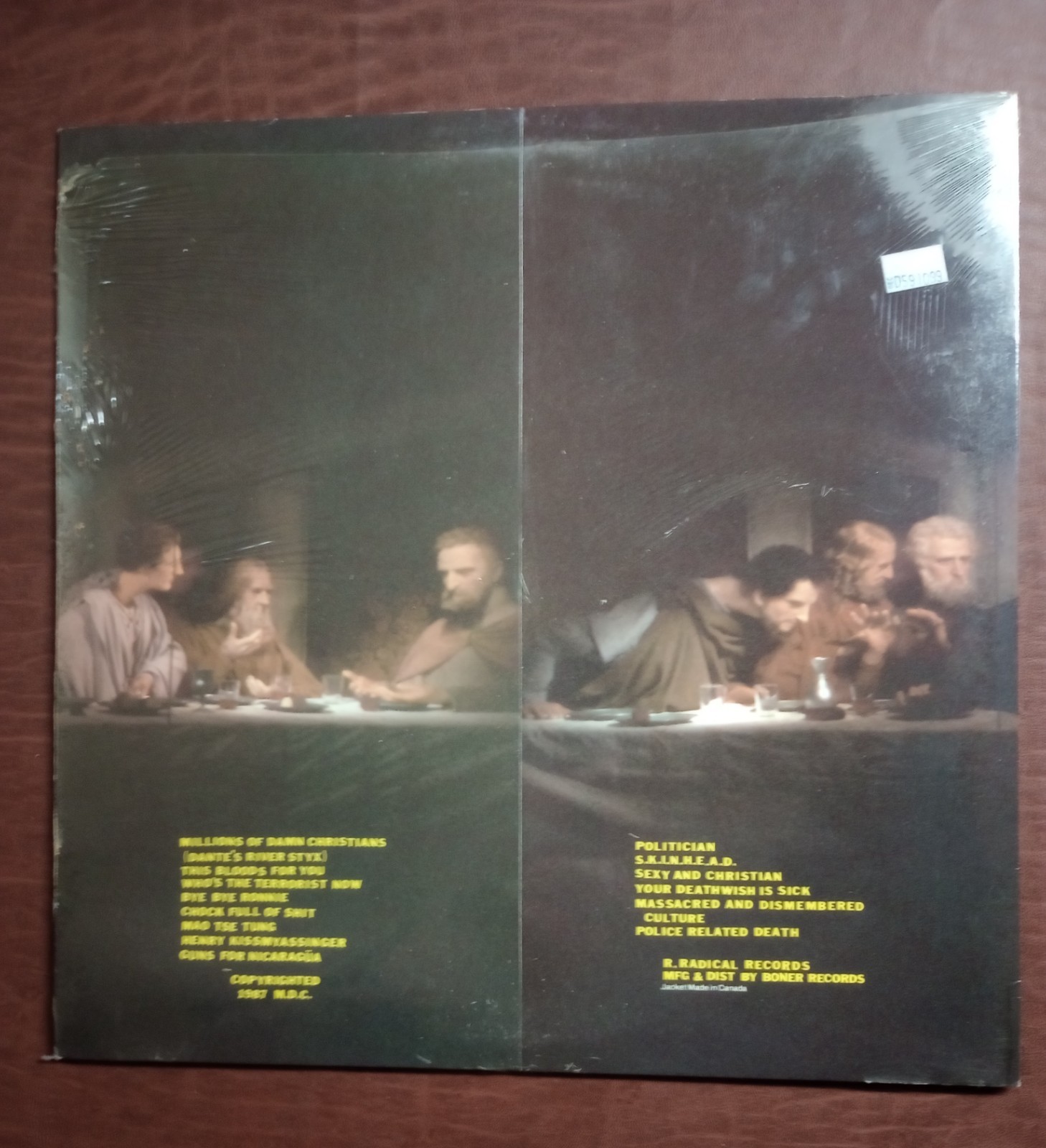 Millions Of Damn Christians This Blood's For You MDC og Shrink wrap Complete