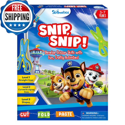 Skillmatics Scissor Skills Activity Book - Snip Snip Paw Patrol Stocking